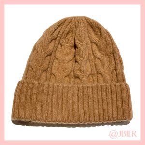 Adrienne Landau Cashmere Cable Knit Beanie